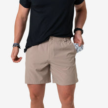 Load image into Gallery viewer, Burlebo 5.5" Everyday Cobblestone Khaki Shorts with Duck Hunt Pockets