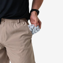 Load image into Gallery viewer, Burlebo 5.5" Everyday Cobblestone Khaki Shorts with Duck Hunt Pockets