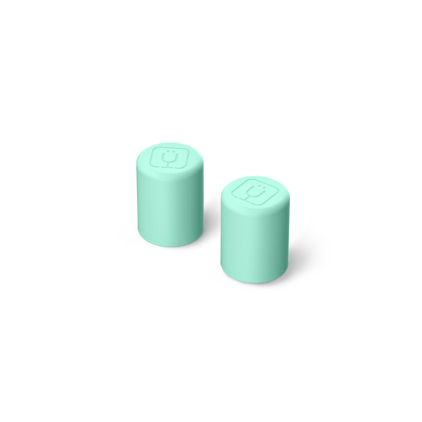 BruMate Magnetic Straw Cover 2-Pack in Mint
