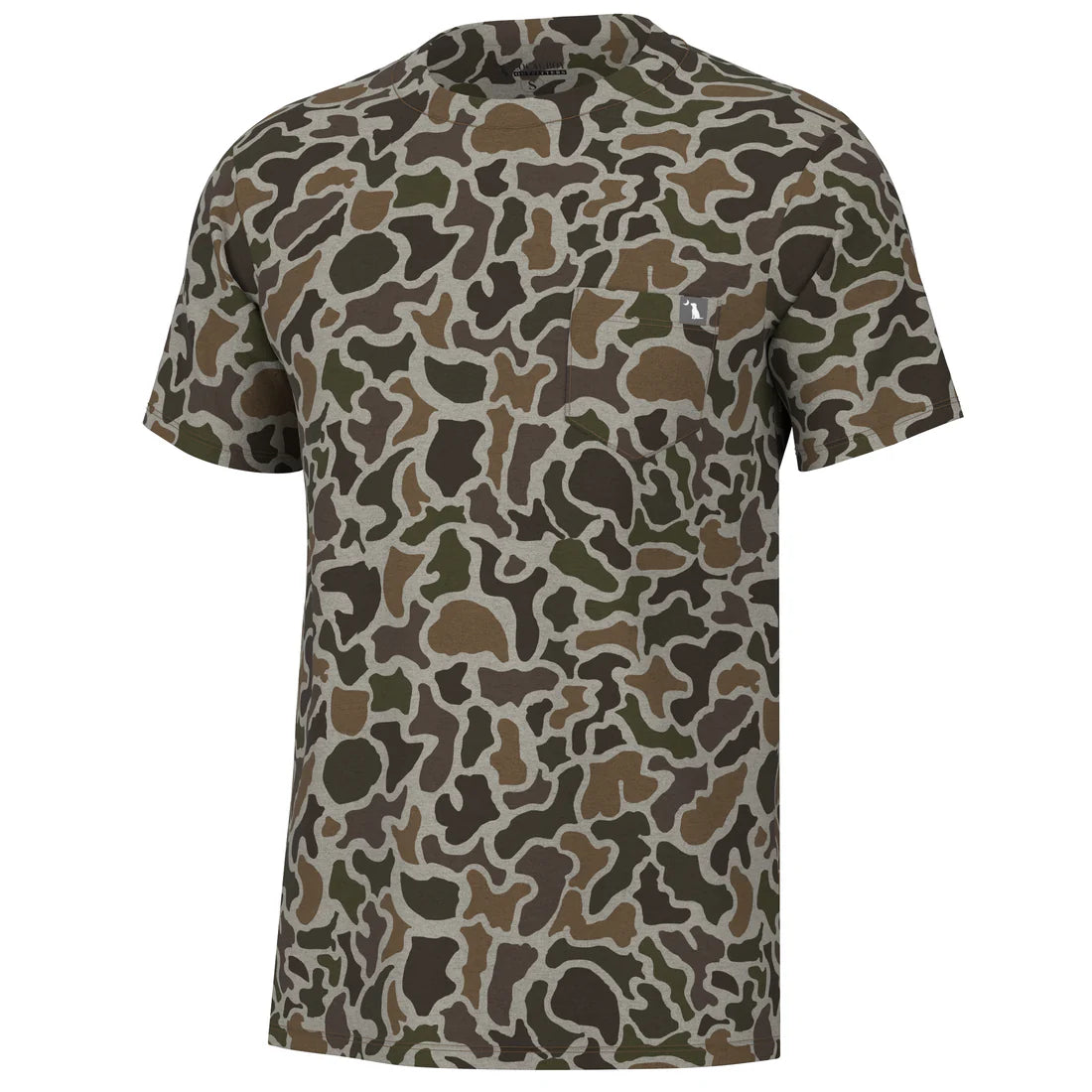 Local Boy Heather Blend SS Crew in Localflage Vintage