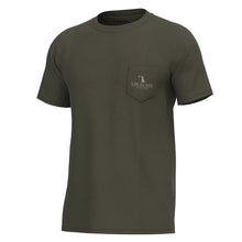 Load image into Gallery viewer, Local Boy Graphic S/S Heather Blend Crew-Vintage ESTD Badge