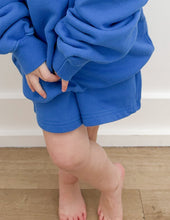 Load image into Gallery viewer, Lulu Mac Youth Terry Shorts in Bright Blue
