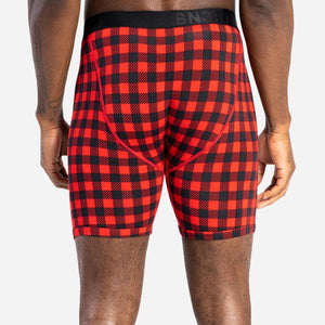 BN3TH Classic Icon Boxer Brief PT in Buffalo Check Red