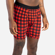 Load image into Gallery viewer, BN3TH Classic Icon Boxer Brief PT in Buffalo Check Red