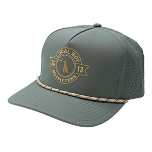Local Boy Banner Perforated Rope Hat