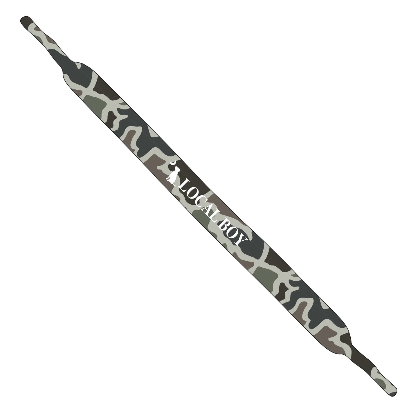 Local Boy Sunglass Strap in Dog & Moon Camo