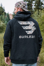 Load image into Gallery viewer, Burlebo Men&#39;s Camo Signature Logo Fleece Hoodie