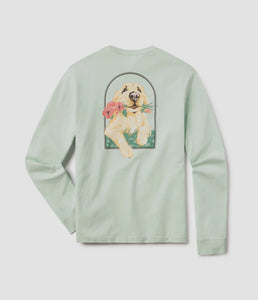 Southern Shirt Co. Floral Fetch LS Tee