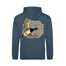 Load image into Gallery viewer, Local Boy Greenhead Flight Brushwood Hoodie