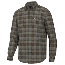 Load image into Gallery viewer, Local Boy Hudson Stretch Flannel Gunmetal/Wine/Navy