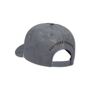 Southern Marsh Sabine Dark Gray Duck Camo Rope Hat