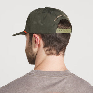 Southern Marsh Sabine Dark Olive Duck Camo Rope Hat