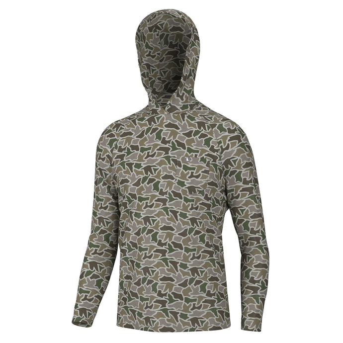 Local Boy Heather Blend Hoodie in Duck Camo