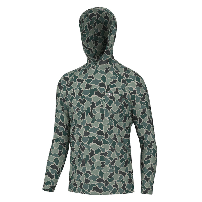 Local Boy Heather Blend Hoodie in Ravine Camo