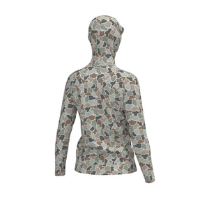 Local Girl Hemlock Hoodie in Forest Camo Flora