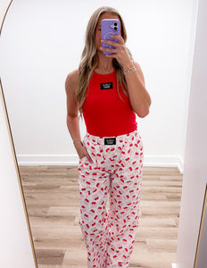 Lulu Mac Pach-Cherry Pants