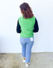 Load image into Gallery viewer, Our Best Bet Padded Corduroy Puffer Vest in Green