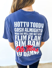 Load image into Gallery viewer, Ole Miss Rebels Hotty Toddy SS Tee