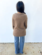 Load image into Gallery viewer, When I See Your Smile Brushed Sweater in Mocha