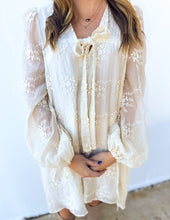 Load image into Gallery viewer, Like a Princess Embroidered Long Sleeve Dress