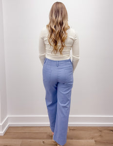 Going Out Of Town Pants in Conflower Blue