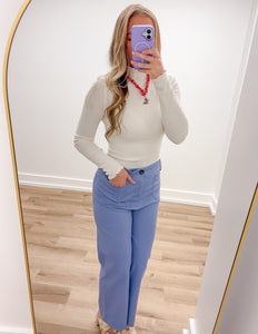 Going Out Of Town Pants in Conflower Blue