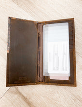 Load image into Gallery viewer, Fencerow Camo Roper Ole Miss Wallet