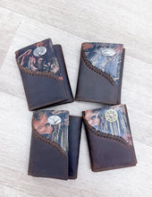 Load image into Gallery viewer, Fencerow Camo Trifold Shot Shell Wallet