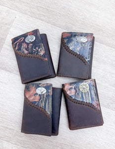 Fencerow Camo Trifold Shot Shell Wallet