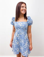 Load image into Gallery viewer, Isabella Puff Sleeve Mini Dress
