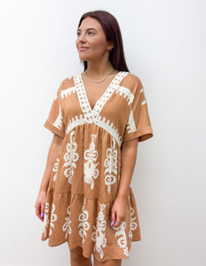 Where You Wanna Go Woven Mini Dress