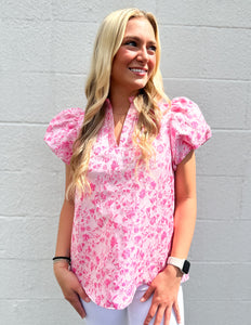 One More Reason Floral Blouse