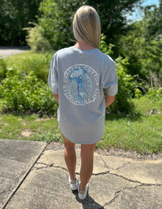 Coastal Cotton Grey Jelly Fish SS Tee