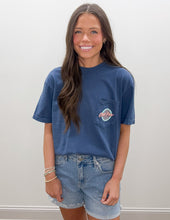 Load image into Gallery viewer, Old Row Circle Logo SS Pocket Tee in Midnight