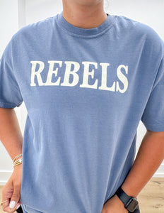 Ole Miss Rebels in Blue Jean