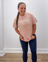 Load image into Gallery viewer, Jac&#39;s Logo SS Tee in Peachy