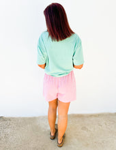 Load image into Gallery viewer, Happy With Me Plaid Shorts in Pink