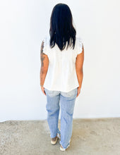 Load image into Gallery viewer, Annie Cotton Sleeveless Ruffled Top