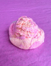 Load image into Gallery viewer, Magnolia Soap Company Bubble Scoops Pink &amp; Orange Tie Dye