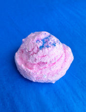 Load image into Gallery viewer, Magnolia Soap Company Bubble Scoops Pink with Blue Sprinkles