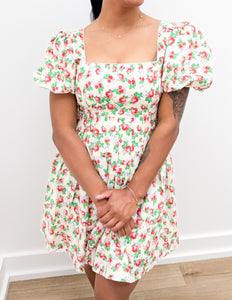 We Found Love Floral Mini Dress