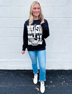 Nashville Guitar Star Graphic Sweatshirt