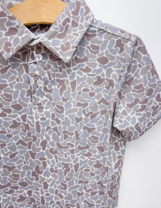 Southern Shirt Co. Youth Hunters Hideaway Printed Polo