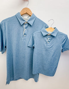 Southern Shirt Co. Youth Grayton Heather Polo