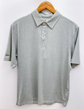 Load image into Gallery viewer, Southern Shirt Heather Madison Stripe Polo in Dusty Olive