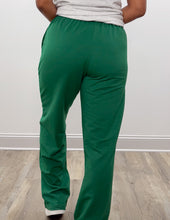 Load image into Gallery viewer, I Know You Care Terry Sweatpants in Green