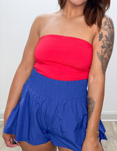 Load image into Gallery viewer, Answer Me Double Layer Tube Top in Red