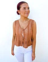 Load image into Gallery viewer, Back to Friends Crochet Knit Vest
