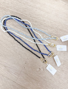 Kendra Scott Emery Beaded Necklace in Gold/Ivory MOP