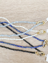 Load image into Gallery viewer, Kendra Scott Emery Beaded Necklace in Gold/Blue Lapis
